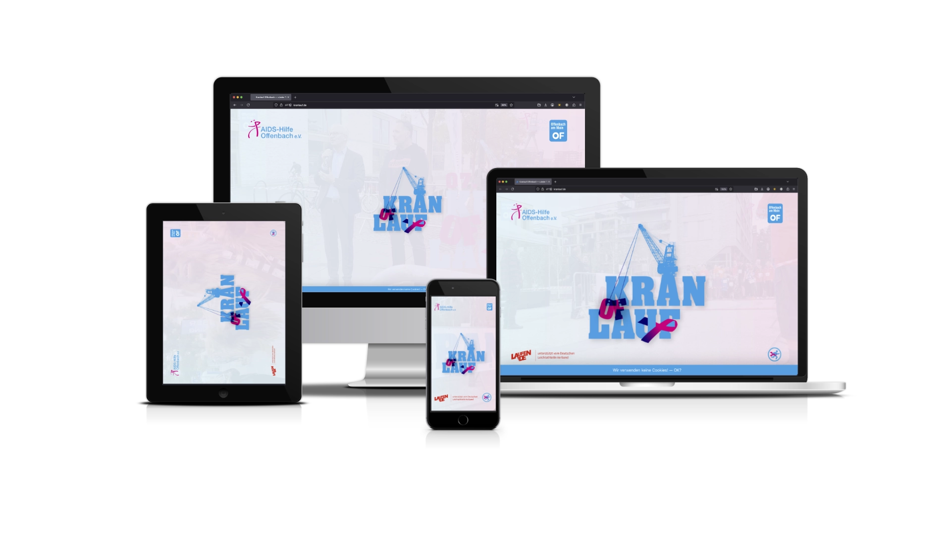 kranlauf offenbach webportal jahnkedesign lutz jahnke corporate branding offenbach