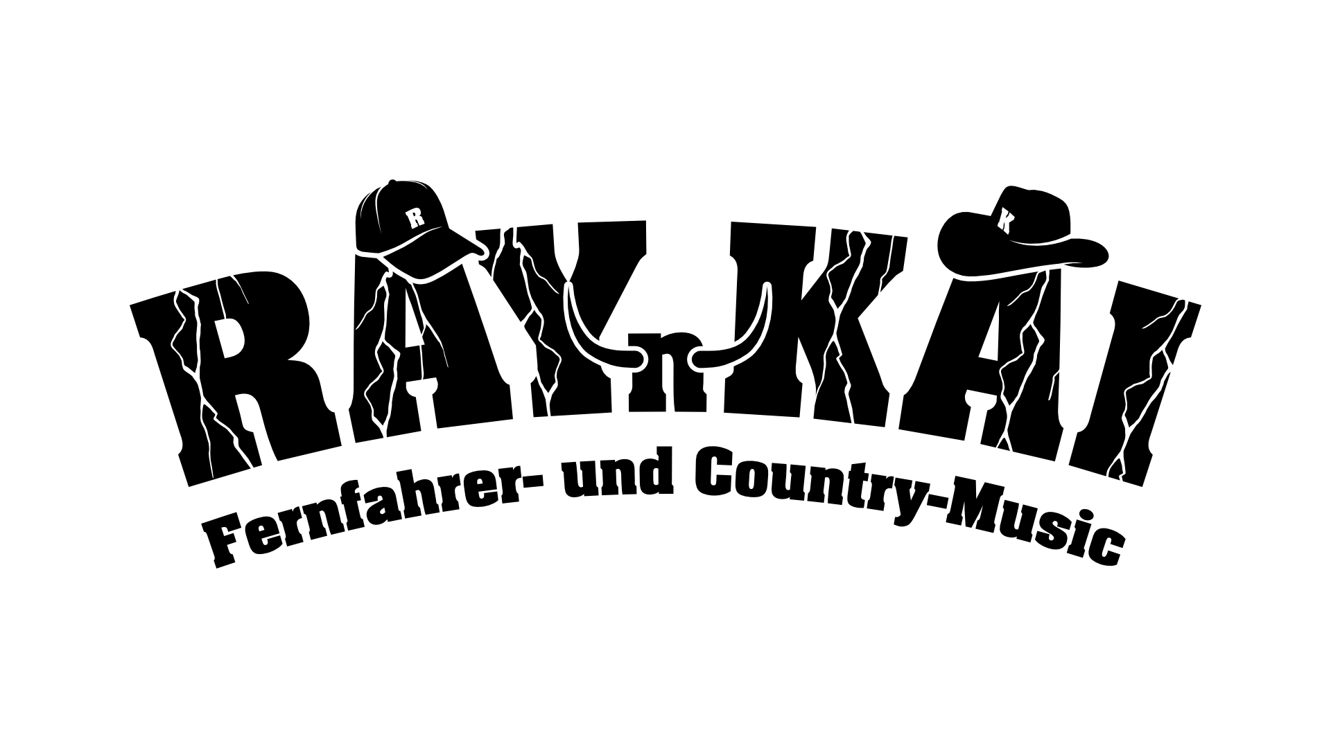 Ray'n'Kai sind Harry Ray und Cyrus Kai, zwei erfahrene Bühnencowboys, die sich mit ihren Liedern und Texten der deutschen Fernfahrer- und Countrymusic widmen jahnkedesign lutz jahnke corporate branding logo design 2025